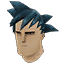 Black Manga Hair