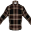 Royal Long Black-Brown Plaid Shirt
