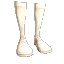 Teutonic Tourist White Shoes